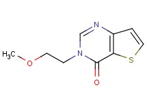 3-(2-methoxyethyl)thieno[3,2-d]pyrimidin-4(3H)-one