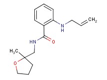 2-(allylamino)-N-[(2-methyltetrahydrofuran-2-yl)methyl]benzamide