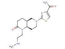 2-[rel-(4aS,8aR)-1-[2-(methylamino)ethyl]-2-oxooctahydro-1,6-naphthyridin-6(2H)-yl]-1,3-thiazole-4-carboxamide dihydrochloride