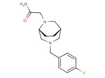 2-[(1S*,5R*)-3-(4-fluorobenzyl)-3,6-diazabicyclo[3.2.2]non-6-yl]acetamide