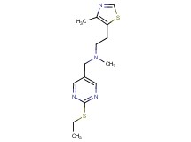 N-{[2-(ethylthio)pyrimidin-5-yl]methyl}-N-methyl-2-(4-methyl-1,3-thiazol-5-yl)ethanamine