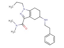N,N-dimethyl-5-[(2-phenylethyl)amino]-1-propyl-4,5,6,7-tetrahydro-1H-indazole-3-carboxamide