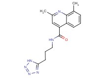 2,8-dimethyl-N-[3-(1H-tetrazol-5-yl)propyl]quinoline-4-carboxamide