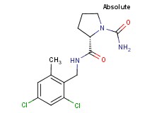 (2S)-N~2~-(2,4-dichloro-6-methylbenzyl)pyrrolidine-1,2-dicarboxamide