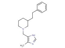 1-[(4-methyl-1H-imidazol-5-yl)methyl]-3-(2-phenylethyl)piperidine