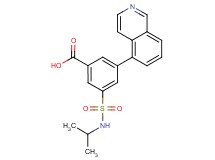 3-[(isopropylamino)sulfonyl]-5-isoquinolin-5-ylbenzoic acid