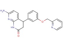 7-amino-4-[3-(pyridin-2-ylmethoxy)phenyl]-3,4-dihydro-1,8-naphthyridin-2(1H)-one