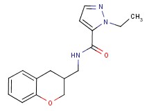 N-(3,4-dihydro-2H-chromen-3-ylmethyl)-1-ethyl-1H-pyrazole-5-carboxamide
