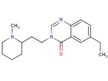 6-ethyl-3-[2-(1-methylpiperidin-2-yl)ethyl]quinazolin-4(3H)-one