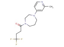 1-(2-methyl-4-pyridinyl)-4-(4,4,4-trifluorobutanoyl)-1,4-diazepane
