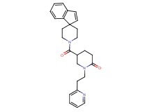 1-[2-(2-pyridinyl)ethyl]-5-(1'H-spiro[indene-1,4'-piperidin]-1'-ylcarbonyl)-2-piperidinone