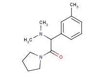 N,N-dimethyl-1-(3-methylphenyl)-2-oxo-2-(1-pyrrolidinyl)ethanamine