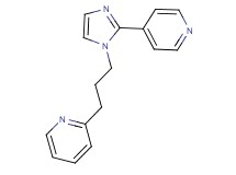 2-[3-(2-pyridin-4-yl-1H-imidazol-1-yl)propyl]pyridine
