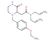 N,N-diallyl-2-[1-(4-ethoxybenzyl)-3-oxo-2-piperazinyl]acetamide