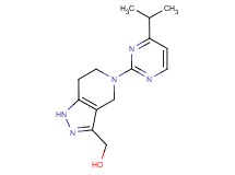 [5-(4-isopropylpyrimidin-2-yl)-4,5,6,7-tetrahydro-1H-pyrazolo[4,3-c]pyridin-3-yl]methanol