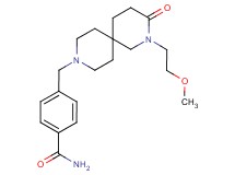 4-{[2-(2-methoxyethyl)-3-oxo-2,9-diazaspiro[5.5]undec-9-yl]methyl}benzamide