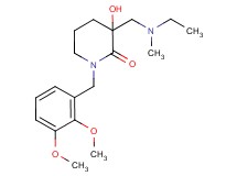 1-(2,3-dimethoxybenzyl)-3-{[ethyl(methyl)amino]methyl}-3-hydroxypiperidin-2-one