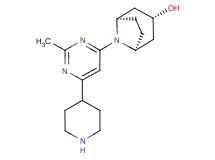 (3-endo)-8-(2-methyl-6-piperidin-4-ylpyrimidin-4-yl)-8-azabicyclo[3.2.1]octan-3-ol