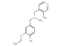 2-ethoxy-4-({methyl[(3-methylpyridin-4-yl)methyl]amino}methyl)phenol
