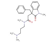 2-(3-benzyl-1-methyl-2-oxo-2,3-dihydro-1H-indol-3-yl)-N-[3-(dimethylamino)propyl]-N-methylacetamide