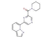7-[6-(piperidin-1-ylcarbonyl)pyrazin-2-yl]pyrazolo[1,5-a]pyridine