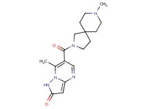 7-methyl-6-[(8-methyl-2,8-diazaspiro[4.5]dec-2-yl)carbonyl]pyrazolo[1,5-a]pyrimidin-2(1H)-one