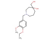 1-(4-ethoxy-3-methoxybenzyl)-4-(hydroxymethyl)-4-azepanol