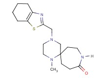 1-methyl-4-(4,5,6,7-tetrahydro-1,3-benzothiazol-2-ylmethyl)-1,4,9-triazaspiro[5.6]dodecan-10-one