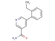 5-(2-ethylphenyl)nicotinamide