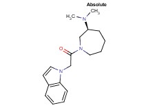 (3S)-1-(1H-indol-1-ylacetyl)-N,N-dimethylazepan-3-amine