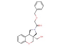 [(3aS*,9bS*)-2-[(benzyloxy)acetyl]-1,2,3,9b-tetrahydrochromeno[3,4-c]pyrrol-3a(4H)-yl]methanol