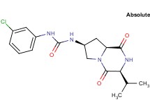 N-(3-chlorophenyl)-N'-[(3S,7S,8aS)-3-isopropyl-1,4-dioxooctahydropyrrolo[1,2-a]pyrazin-7-yl]urea