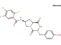 2,4,5-trifluoro-N-[(3R,7S,8aS)-3-(4-hydroxybenzyl)-1,4-dioxooctahydropyrrolo[1,2-a]pyrazin-7-yl]benzamide