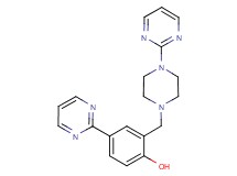 4-(2-pyrimidinyl)-2-{[4-(2-pyrimidinyl)-1-piperazinyl]methyl}phenol