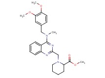 methyl 1-({4-[(3,4-dimethoxybenzyl)(methyl)amino]-2-quinazolinyl}methyl)-2-piperidinecarboxylate