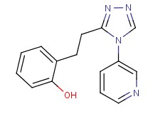 2-[2-(4-pyridin-3-yl-4H-1,2,4-triazol-3-yl)ethyl]phenol