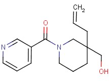 [3-allyl-1-(3-pyridinylcarbonyl)-3-piperidinyl]methanol