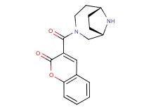 3-[rel-(1S,6R)-3,9-diazabicyclo[4.2.1]non-3-ylcarbonyl]-2H-chromen-2-one hydrochloride