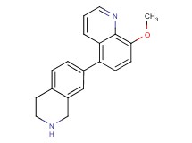 8-methoxy-5-(1,2,3,4-tetrahydroisoquinolin-7-yl)quinoline