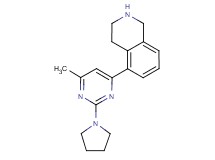 5-(6-methyl-2-pyrrolidin-1-ylpyrimidin-4-yl)-1,2,3,4-tetrahydroisoquinoline