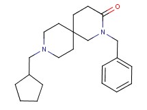 2-benzyl-9-(cyclopentylmethyl)-2,9-diazaspiro[5.5]undecan-3-one