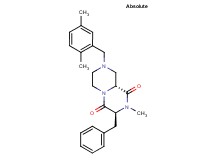 (3S,9aR)-3-benzyl-8-(2,5-dimethylbenzyl)-2-methyltetrahydro-2H-pyrazino[1,2-a]pyrazine-1,4(3H,6H)-dione