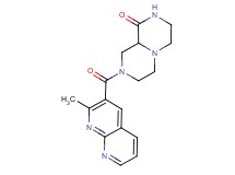 8-[(2-methyl-1,8-naphthyridin-3-yl)carbonyl]hexahydro-2H-pyrazino[1,2-a]pyrazin-1(6H)-one