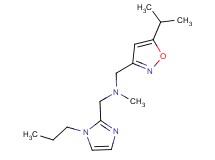 1-(5-isopropylisoxazol-3-yl)-N-methyl-N-[(1-propyl-1H-imidazol-2-yl)methyl]methanamine