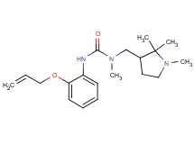 N'-[2-(allyloxy)phenyl]-N-methyl-N-[(1,2,2-trimethylpyrrolidin-3-yl)methyl]urea