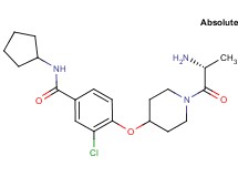 4-[(1-D-alanyl-4-piperidinyl)oxy]-3-chloro-N-cyclopentylbenzamide hydrochloride