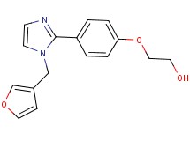 2-{4-[1-(3-furylmethyl)-1H-imidazol-2-yl]phenoxy}ethanol