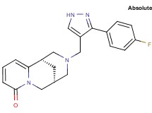 (1S,5R)-3-{[3-(4-fluorophenyl)-1H-pyrazol-4-yl]methyl}-1,2,3,4,5,6-hexahydro-8H-1,5-methanopyrido[1,2-a][1,5]diazocin-8-one