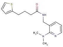 N-{[2-(dimethylamino)-3-pyridinyl]methyl}-4-(2-thienyl)butanamide