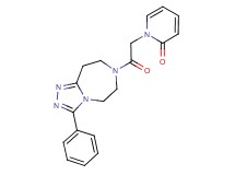 1-[2-oxo-2-(3-phenyl-5,6,8,9-tetrahydro-7H-[1,2,4]triazolo[4,3-d][1,4]diazepin-7-yl)ethyl]pyridin-2(1H)-one